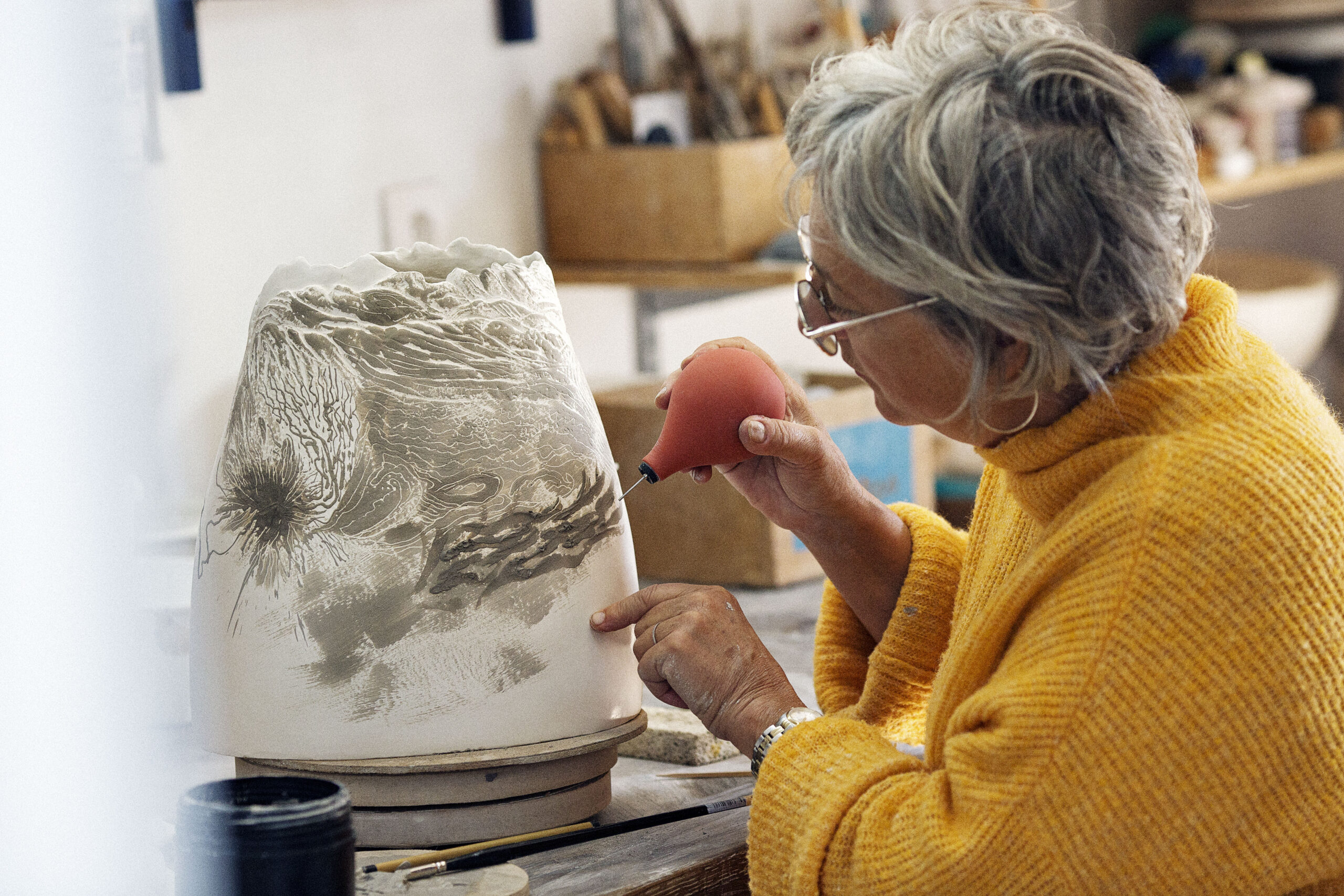 Portrait de l'artiste